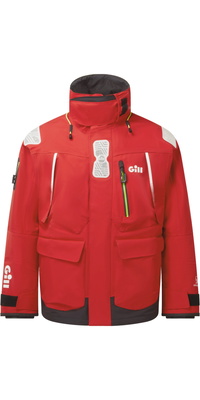 2026 Gill OS1 Ocean Jacket OS14J - Red
